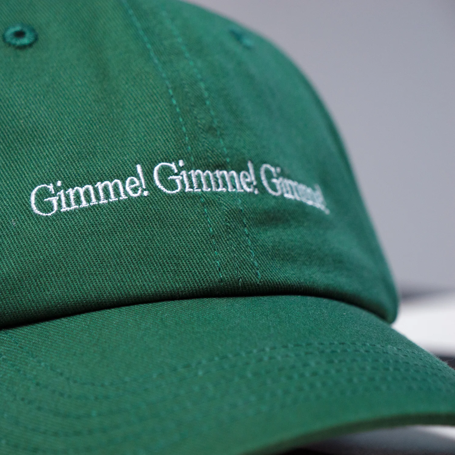 Gimme Gimme Gimme Cap (Green) - Image 2