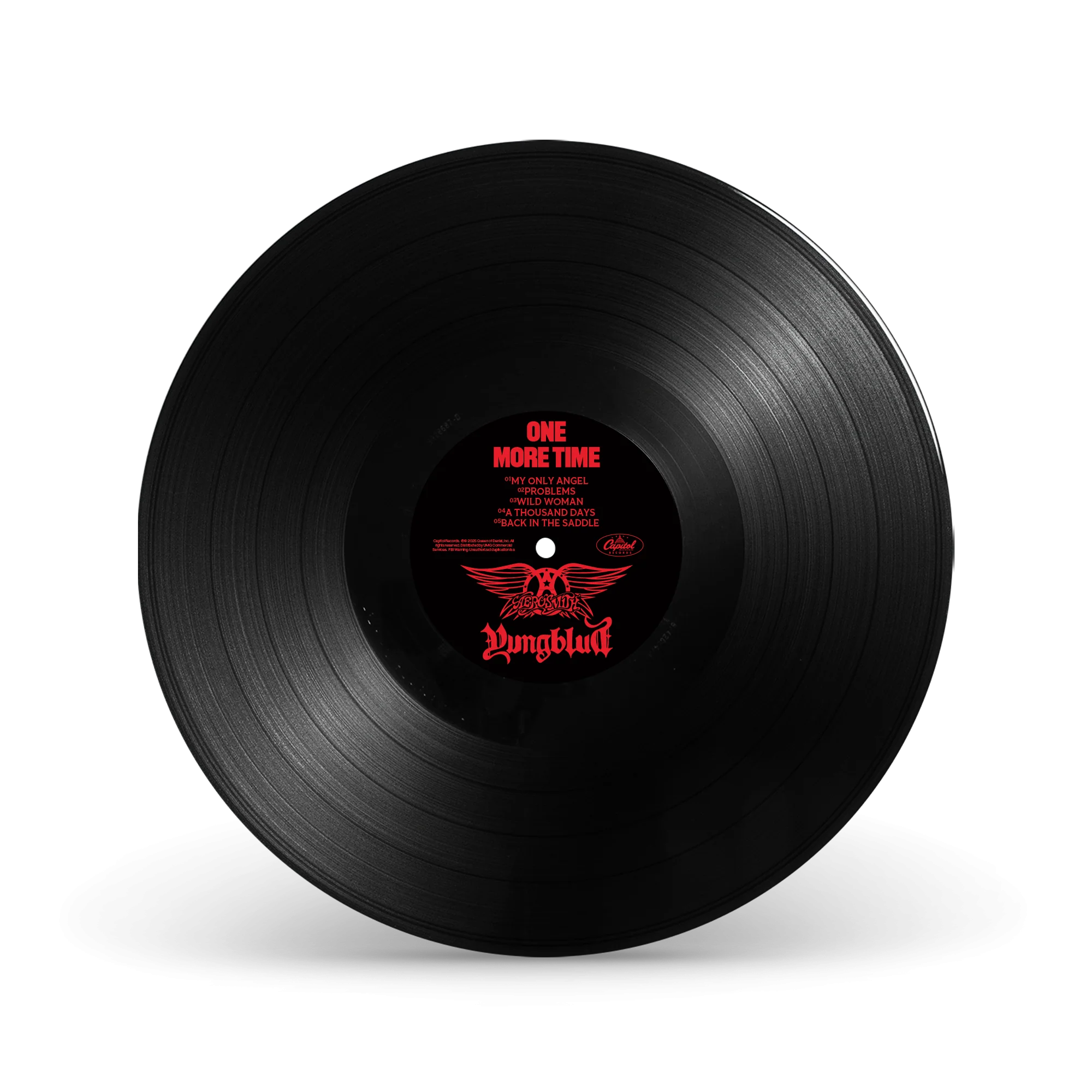 Aerosmith & YUNGBLUD - One More Time - Black Vinyl - Image 4