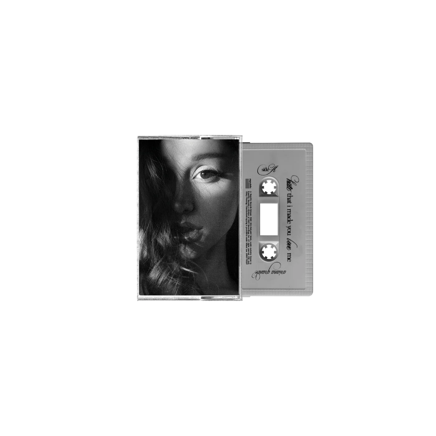 hate that i made you love me - fluffy tail gray cassette