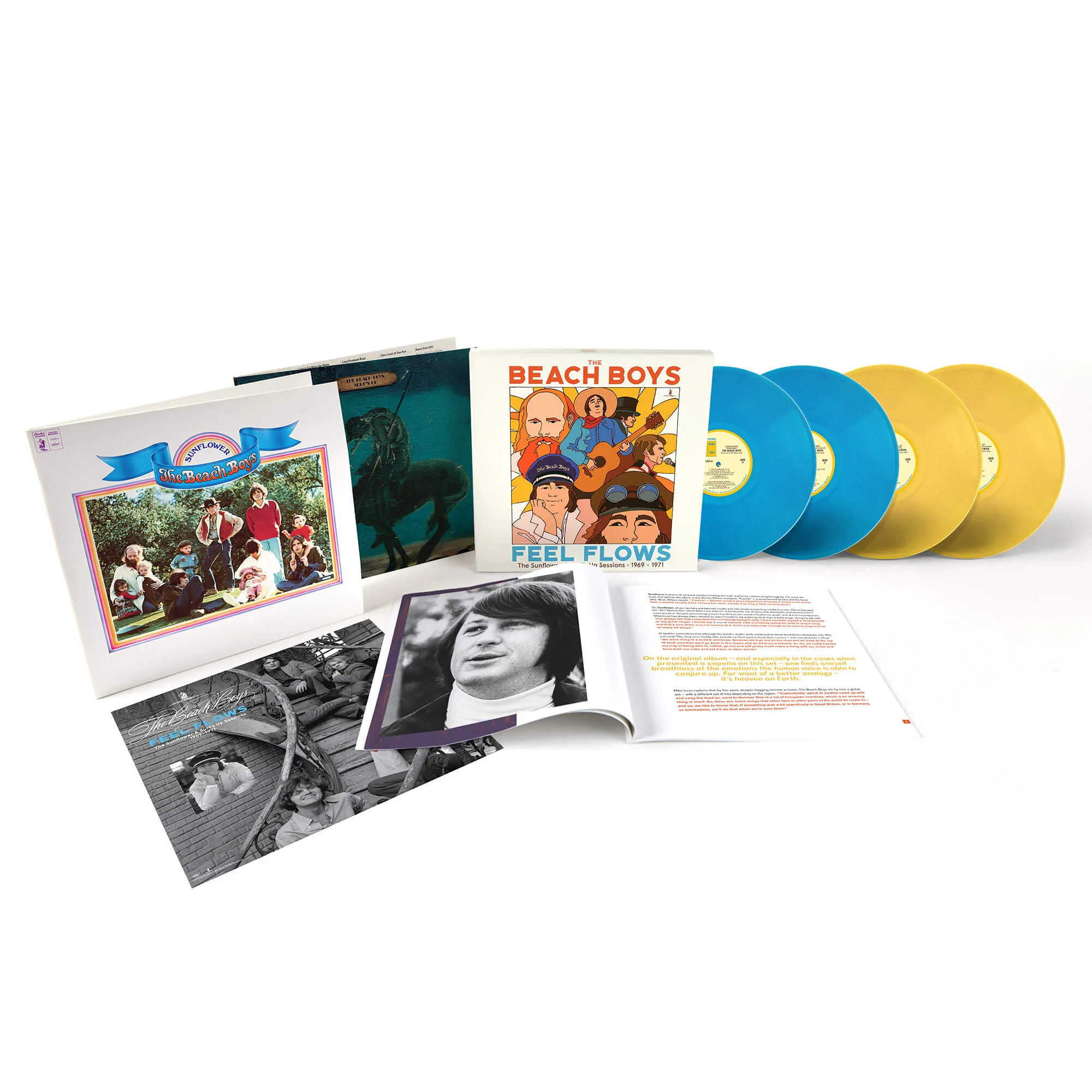 Feel Flows (4LP Exclusive Translucent Blue & Translucent Gold Vinyl)