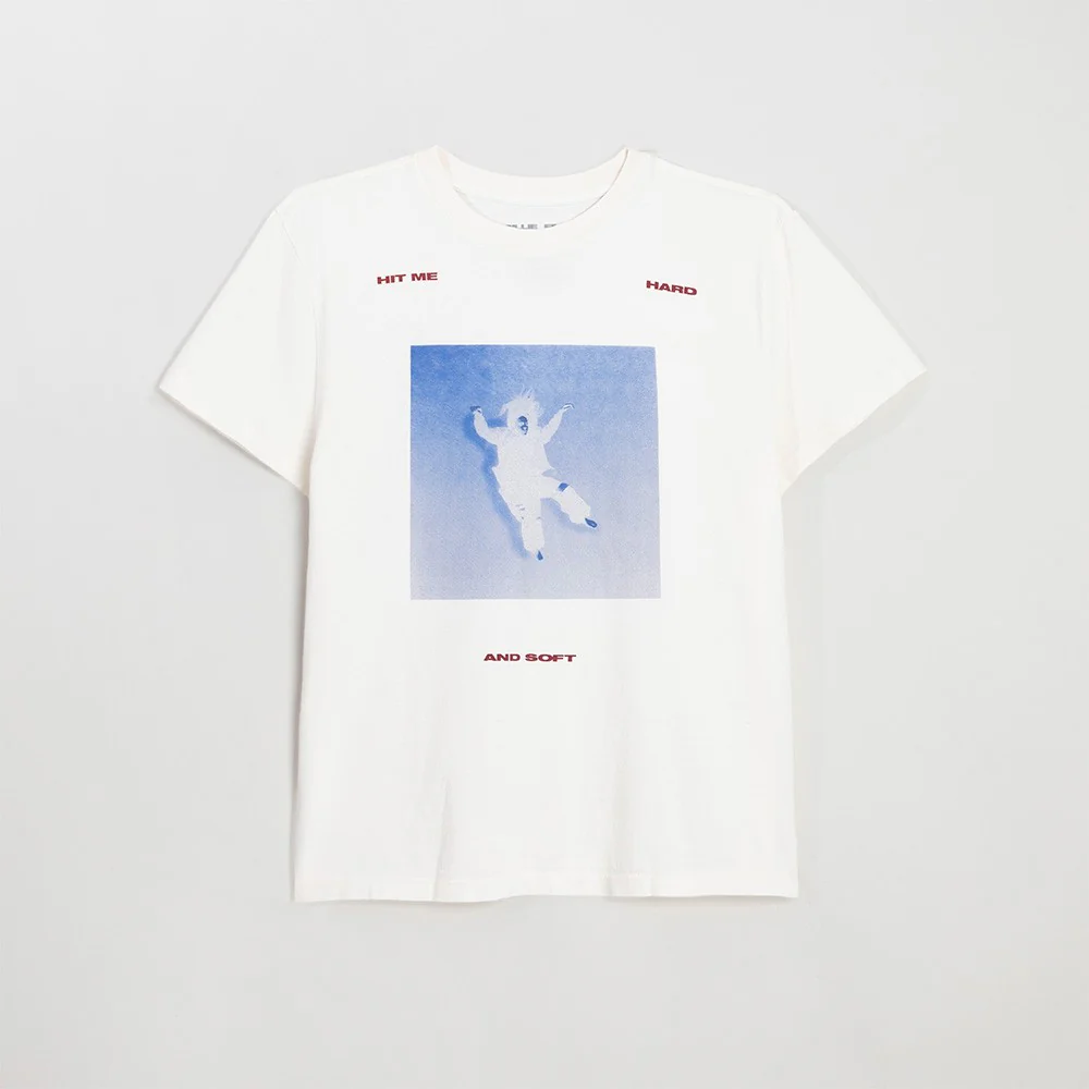 Falling Scatter Text White
