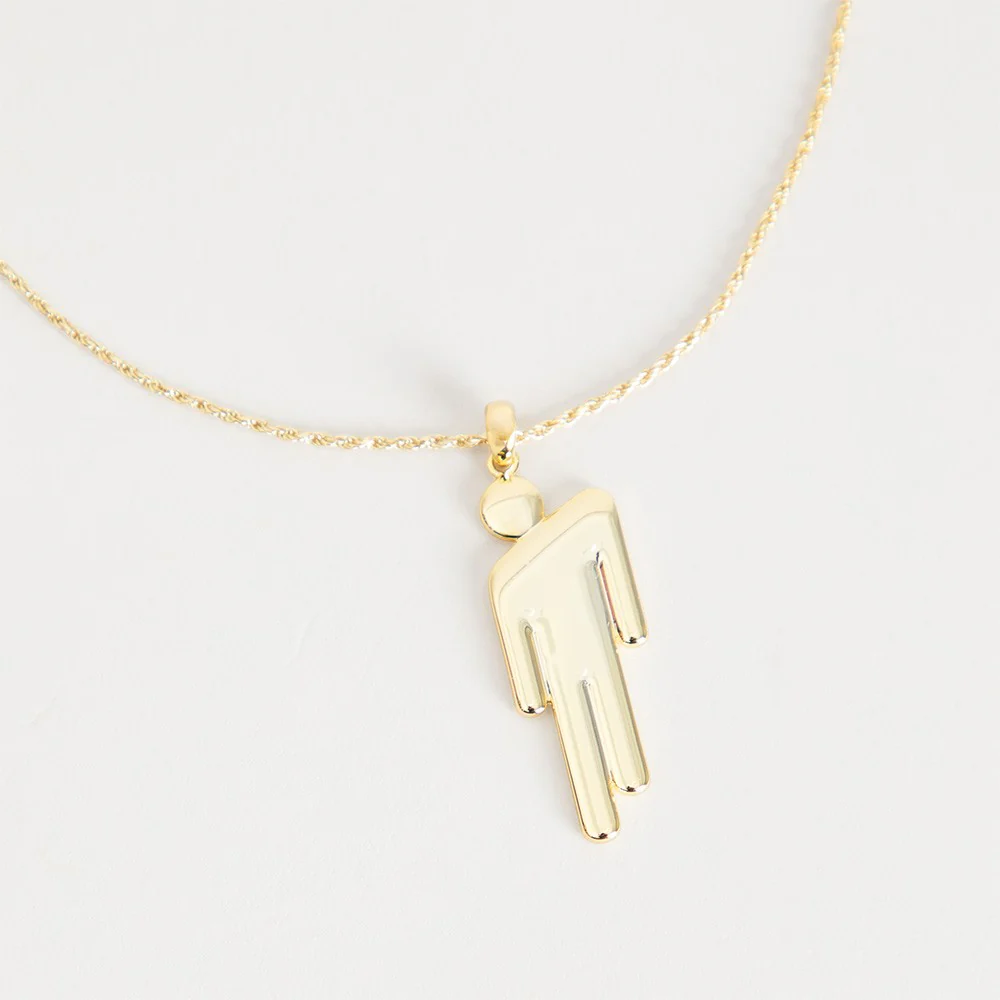 Gold Blohsh Pendant Necklace - Image 2