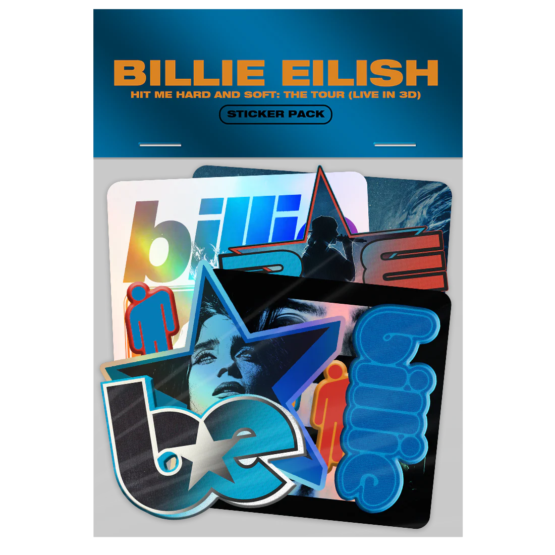 Live in 3D Sticker Pack