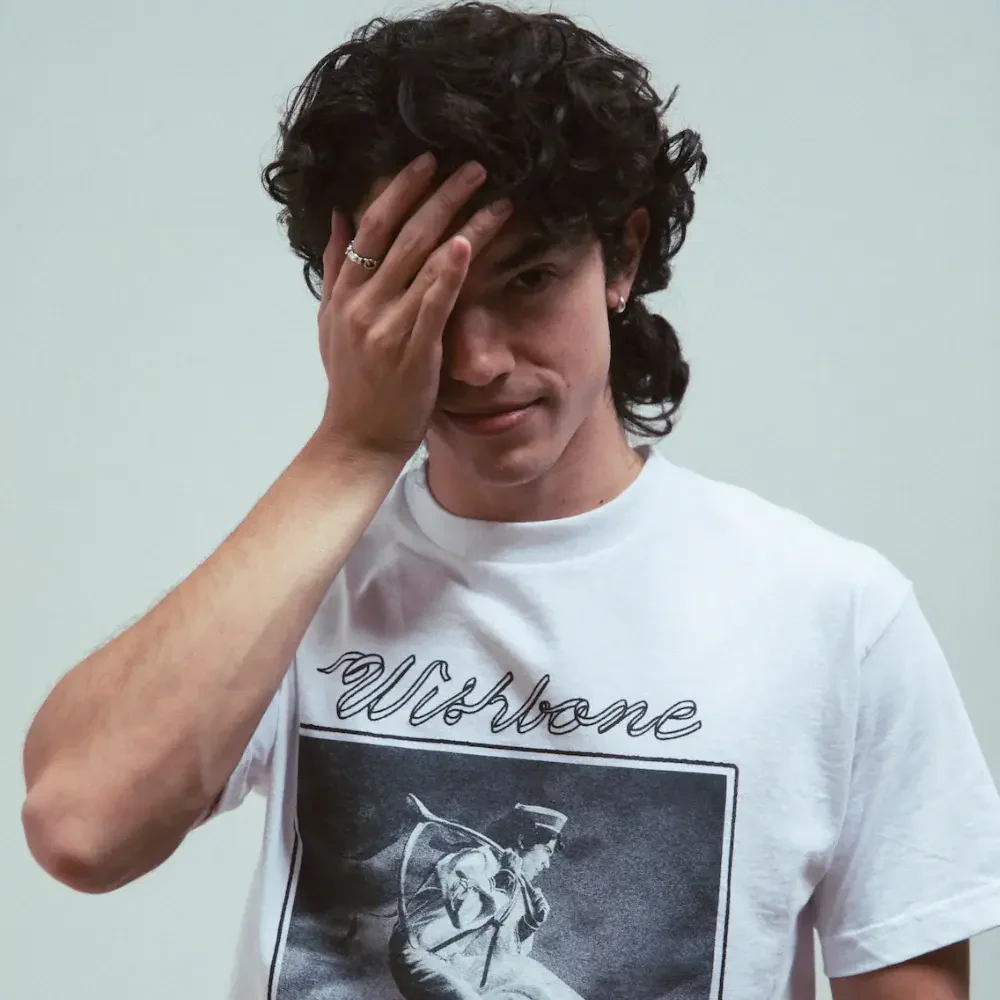 CONAN GRAY WISHBONE ALBUM COVER WHITE T-SHIRT