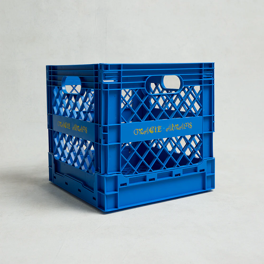 Blue Gracie Abrams Vinyl Crate