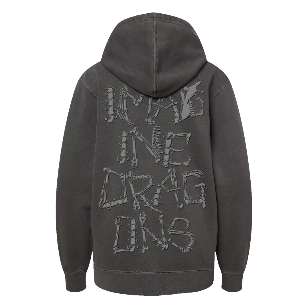 Bones Letter Hoodie - Image 2