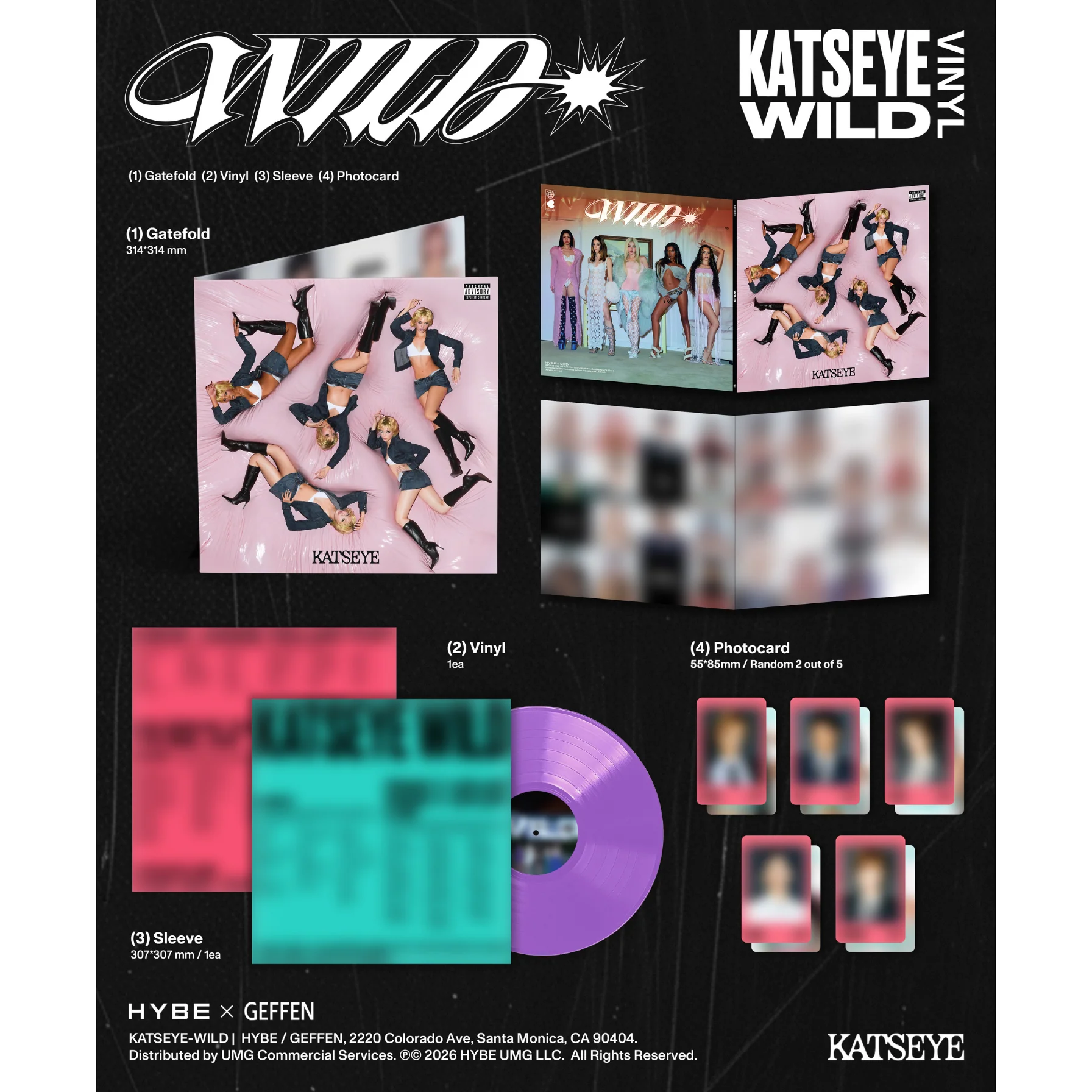 WILD - Official Store Exclusive Vinyl + Signed Artcard - Image 3