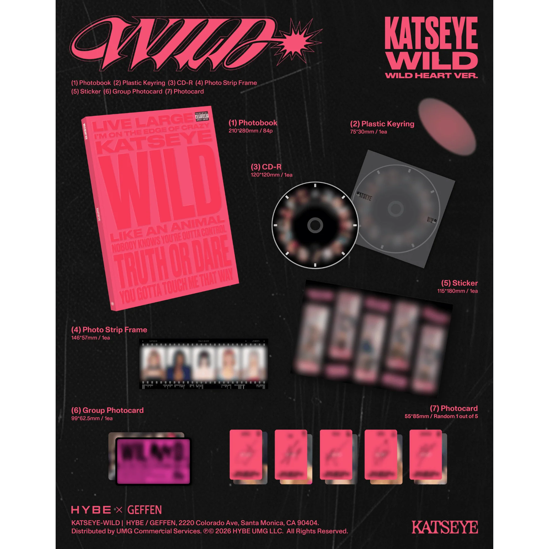 WILD - Wild heart ver. - Official Store Exclusive CD - Image 3