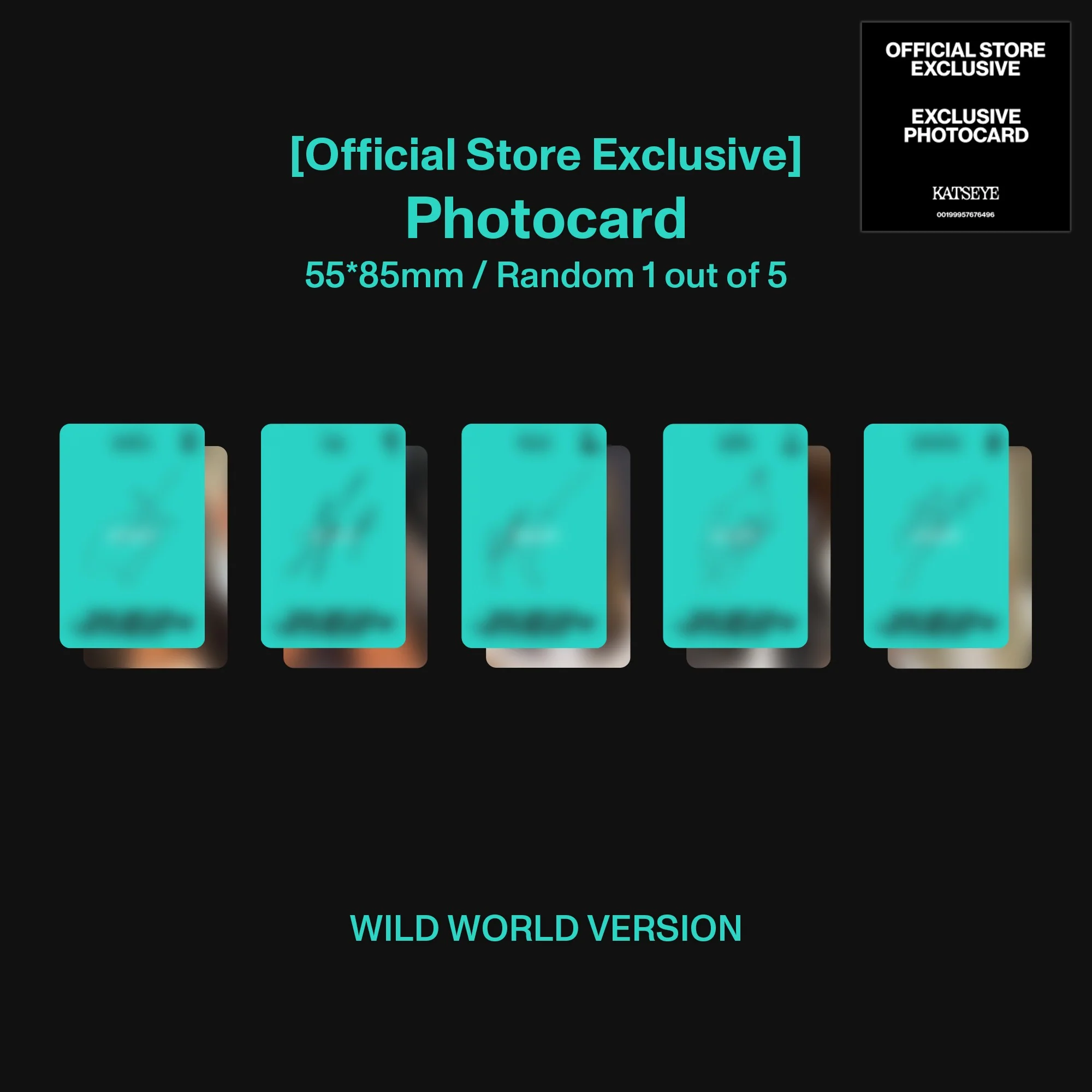 WILD (Wild World ver.) - Official Store Exclusive CD + Signed Artcard - Image 3