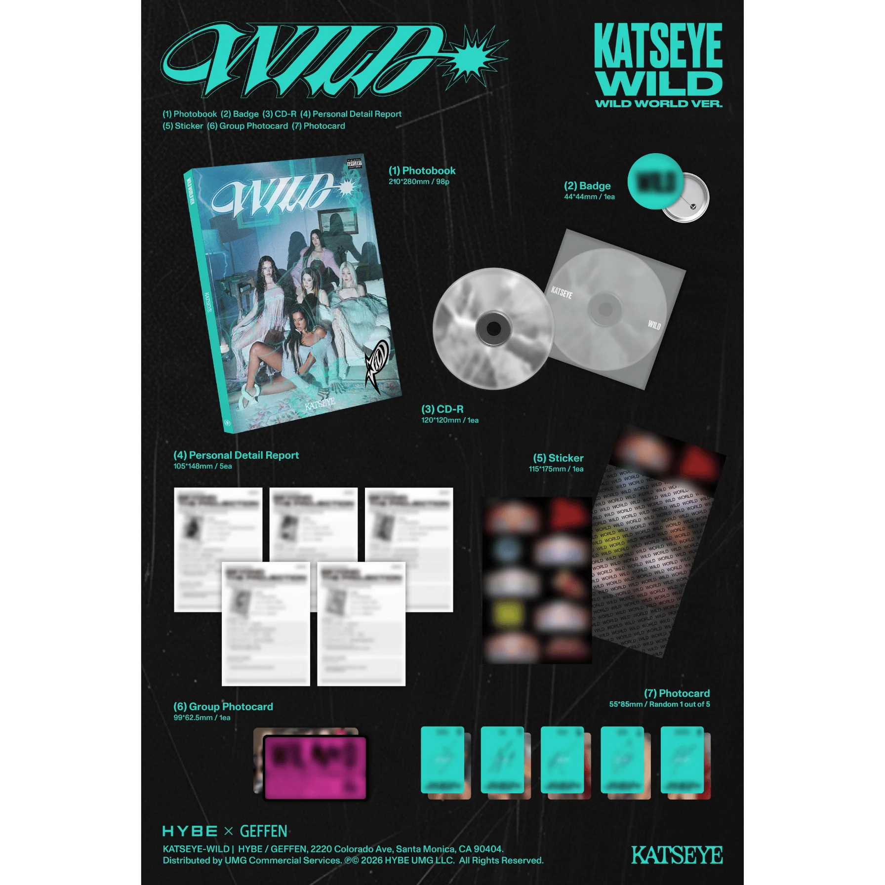 WILD (Wild World ver.) - Official Store Exclusive CD + Signed Artcard - Image 4