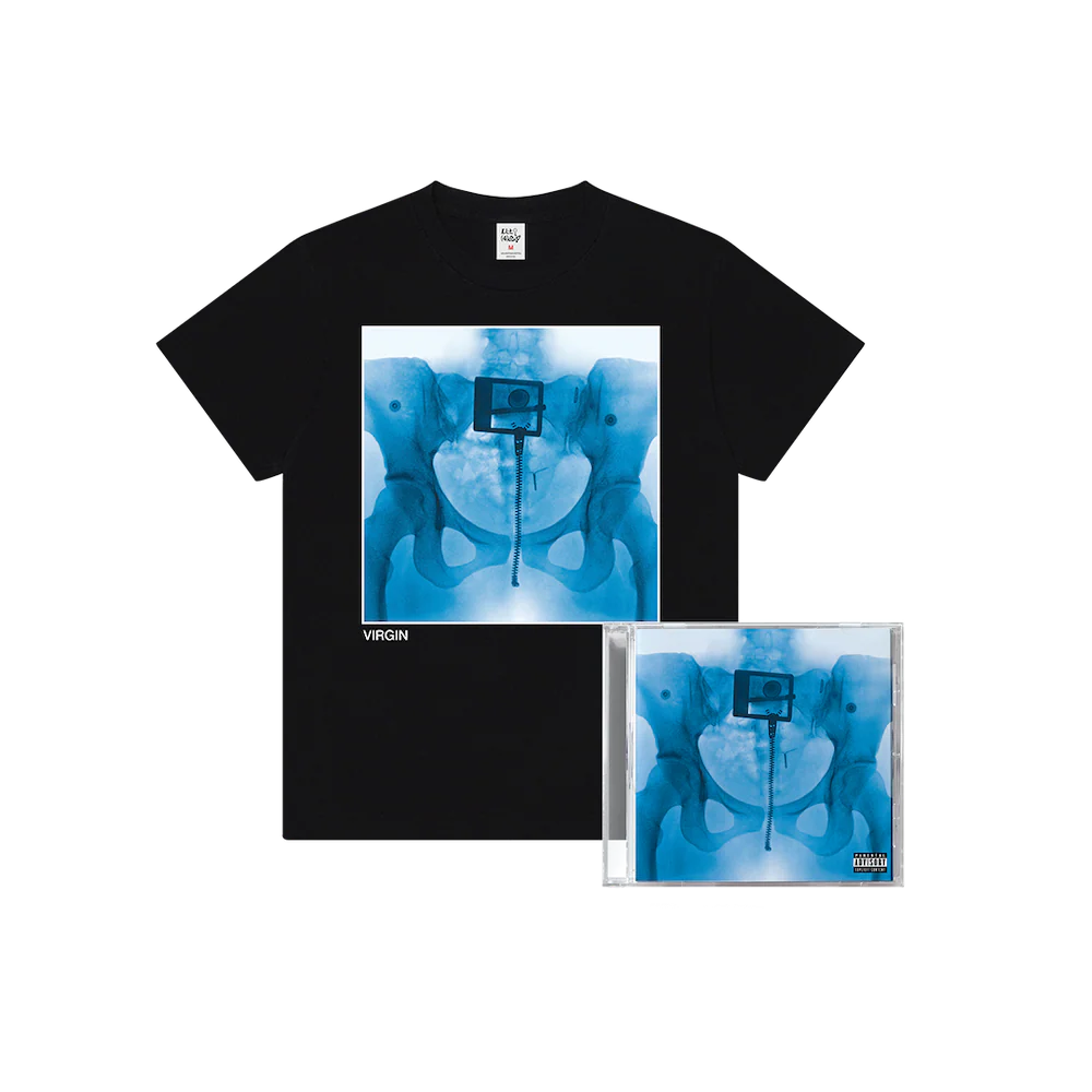 VIRGIN CD (CLEAR DISC) + VIRGIN T-SHIRT (BLACK)