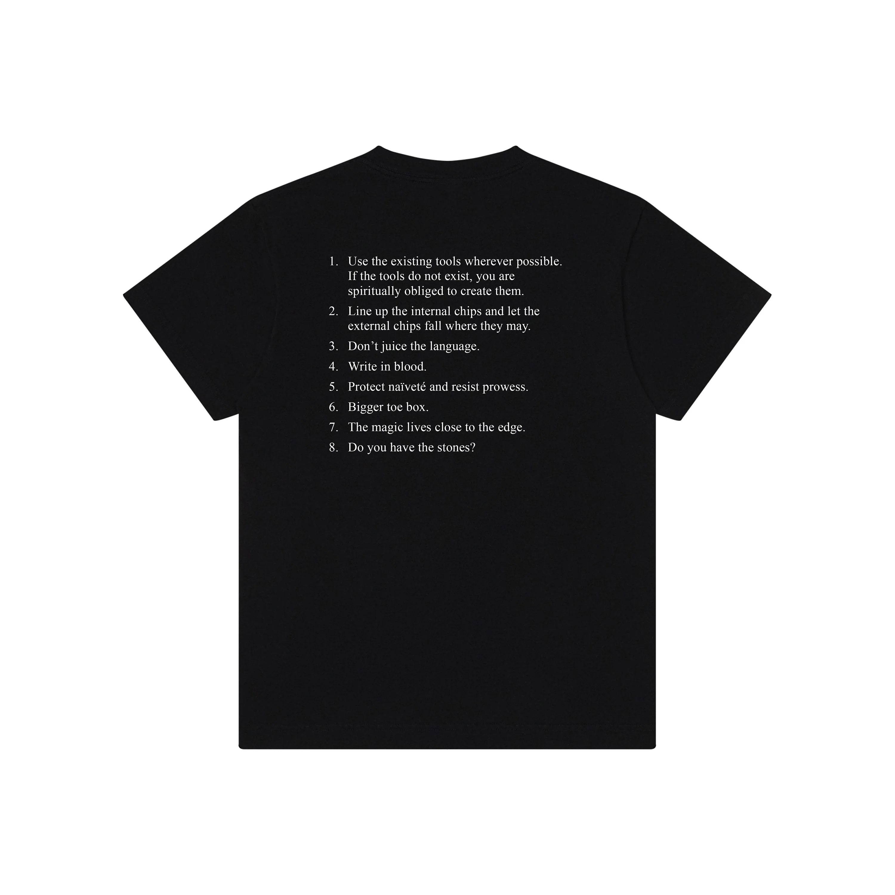 VIRGIN T-SHIRT (BLACK) - Image 2