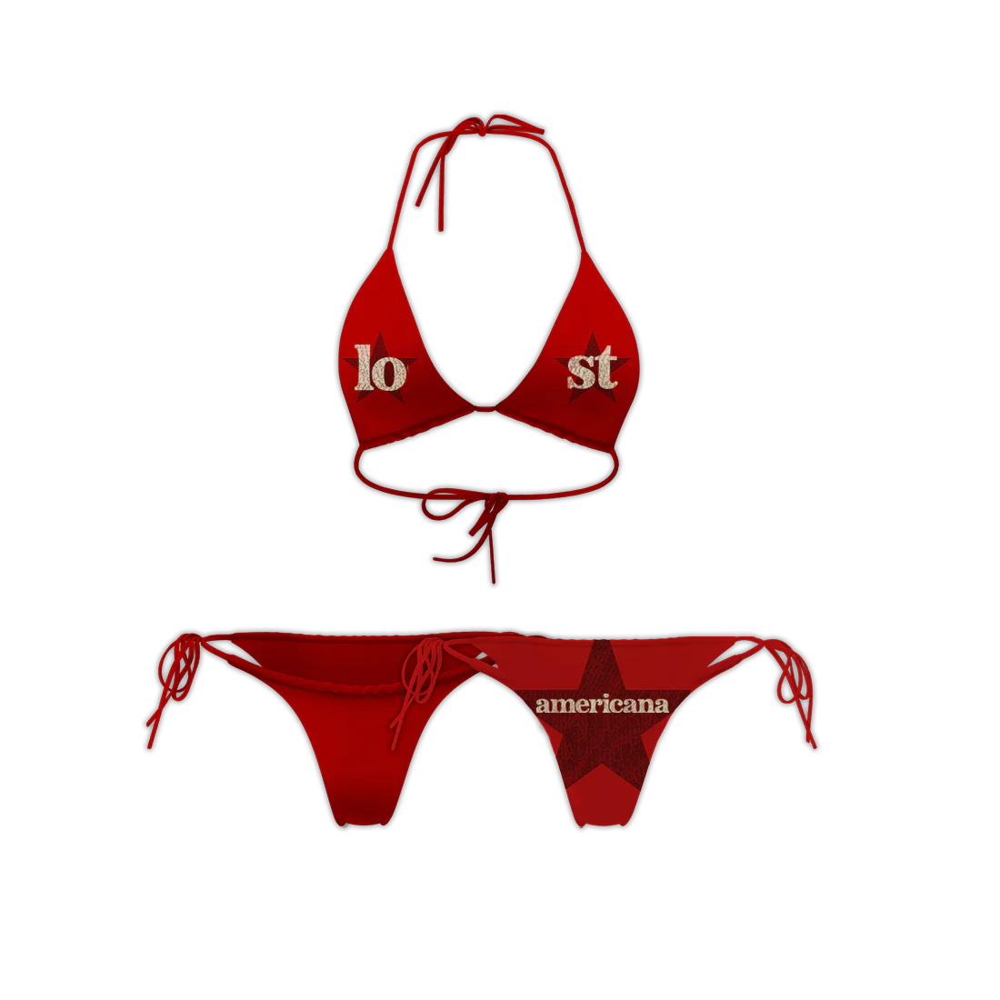 lost americana bikini bottoms - Image 2