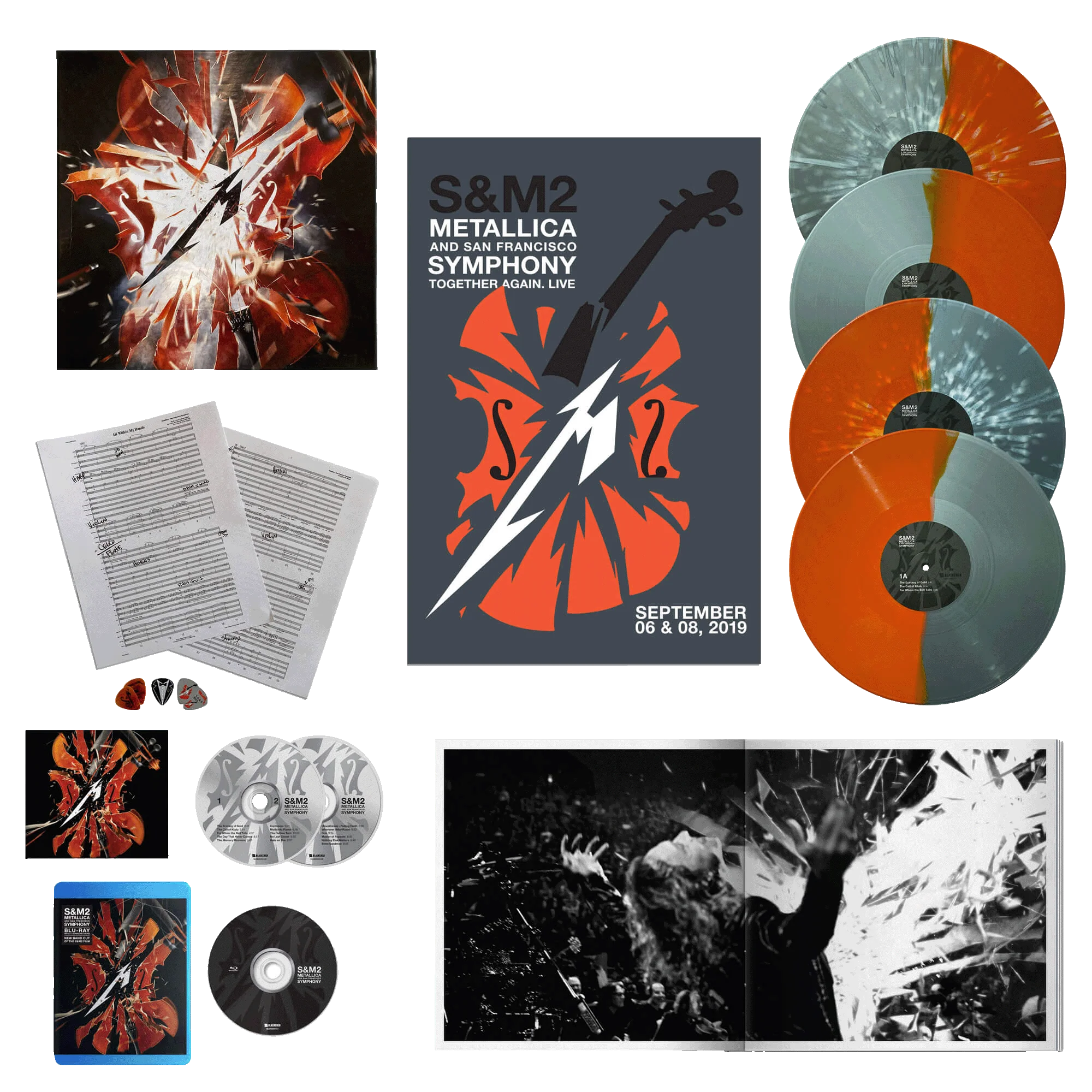 S&M2 (Ltd. Deluxe Box - 4LPs, BluRay & more)