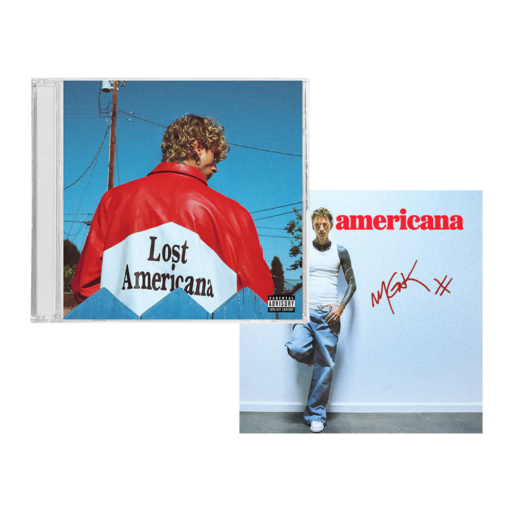 lost americana - cd + signed art card