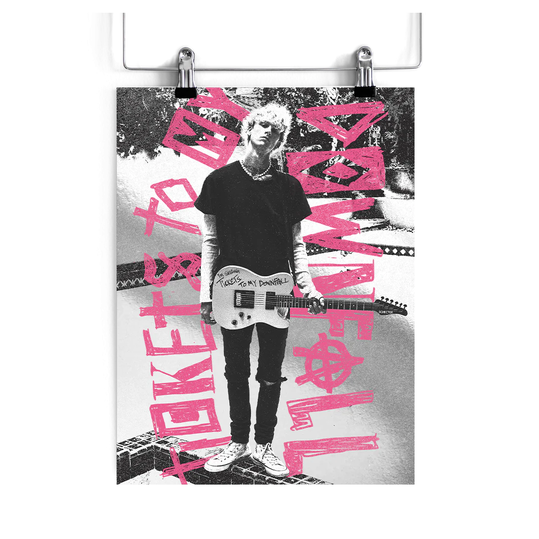 tickets anniversary reflective poster