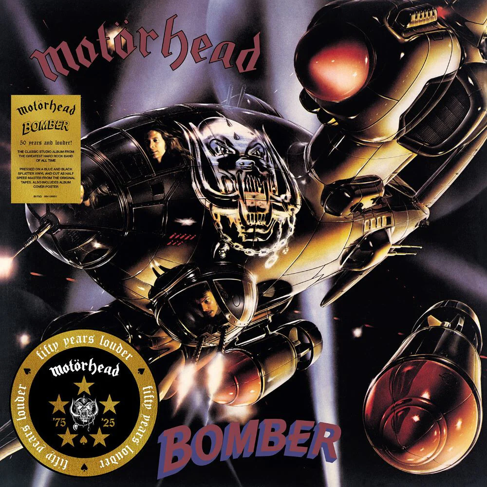 Bomber (50th Anniv. Blue & Black Splatter LP) - Image 2