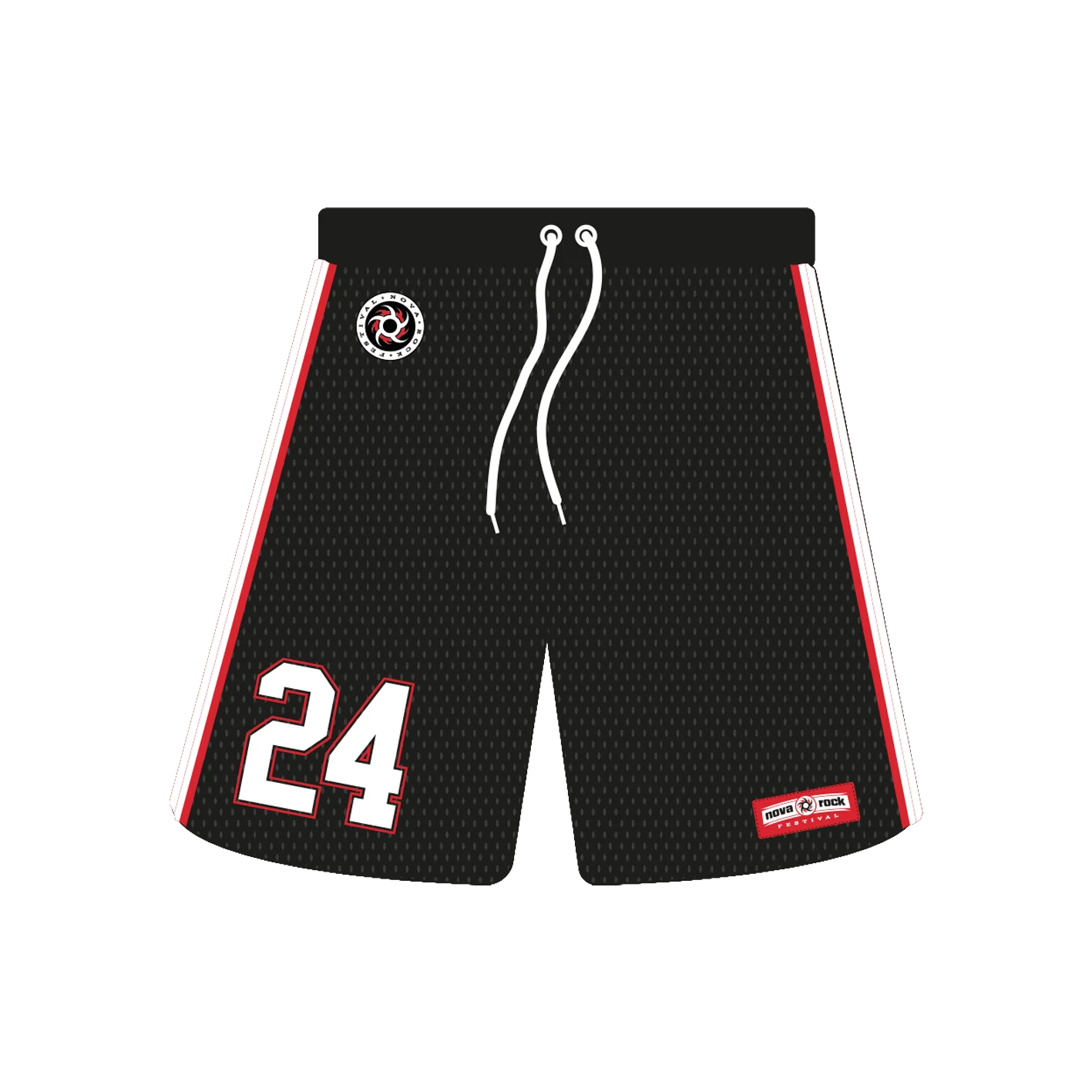 Black Trikot Shorts