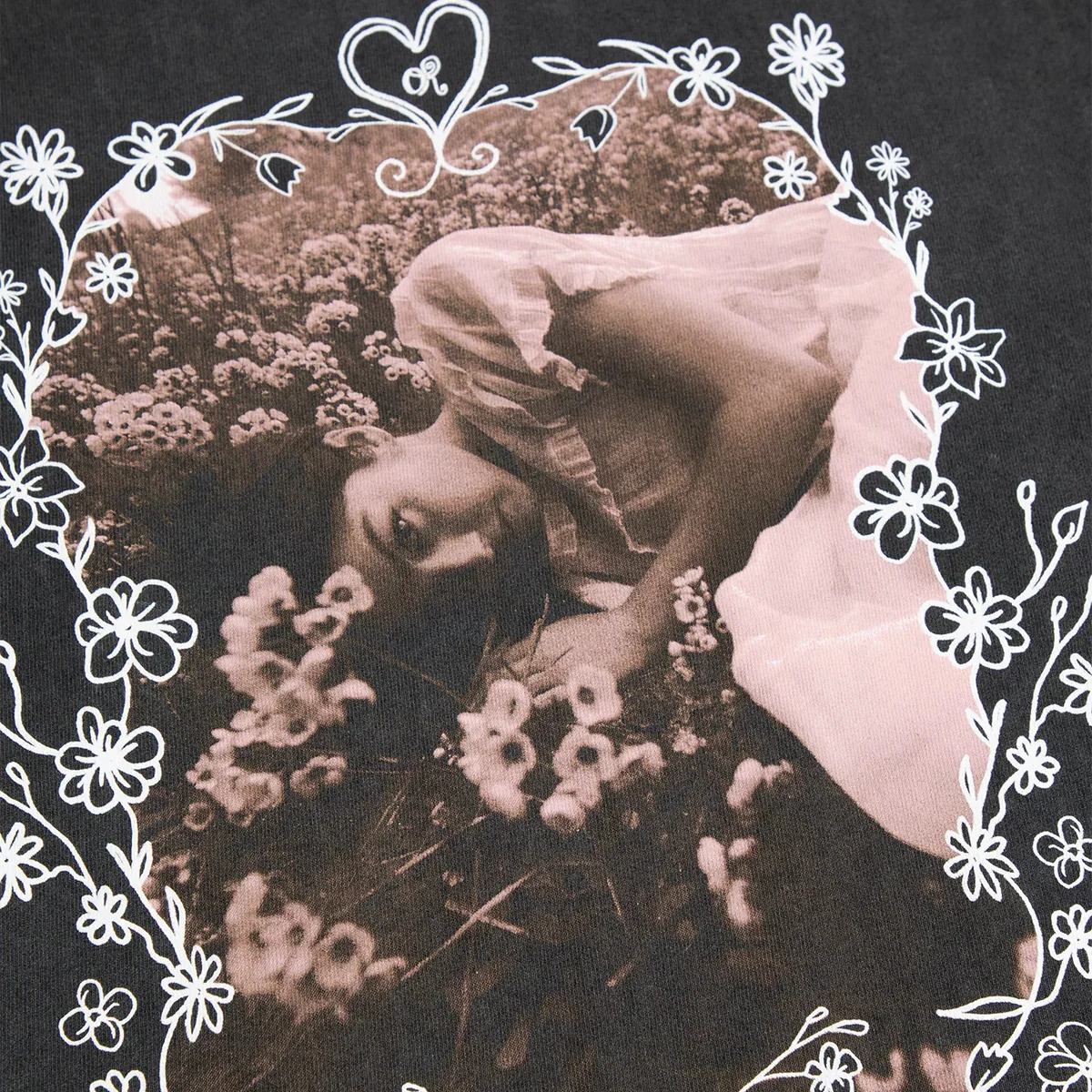 floral photo t-shirt - Image 2