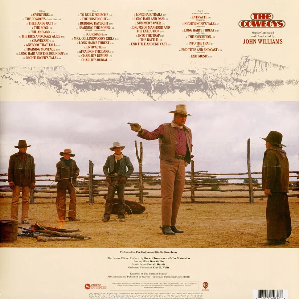 OST - The Cowboys (Ltd. Edition) - Image 2