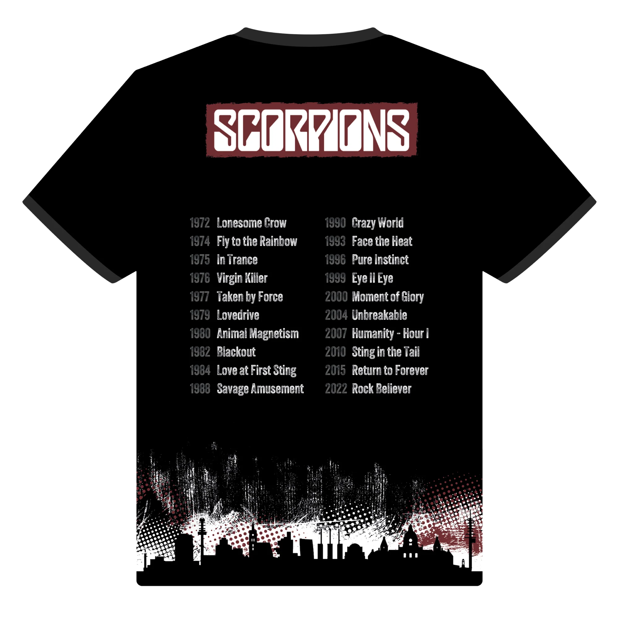 Briefmarken-Set Scorpions Black - Image 2