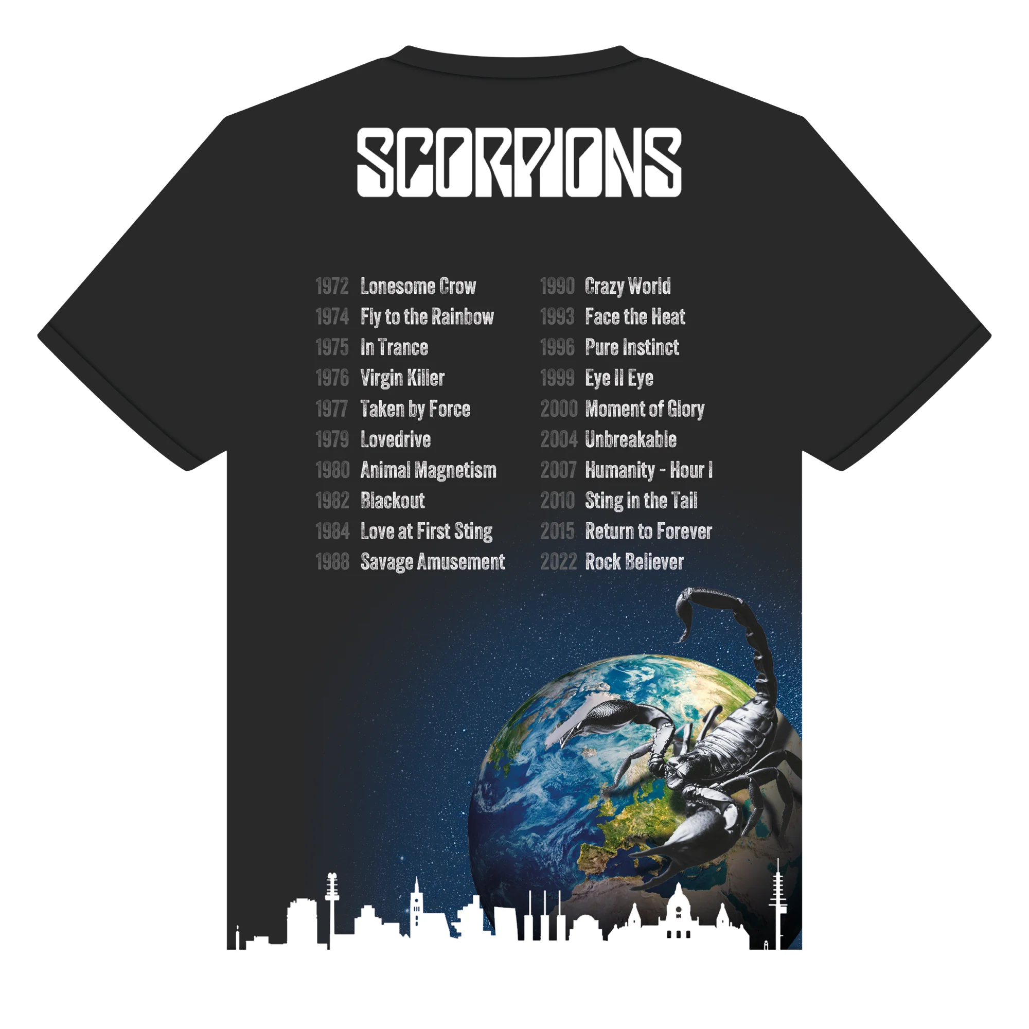 Briefmarken-Set Scorpions Universe - Image 2