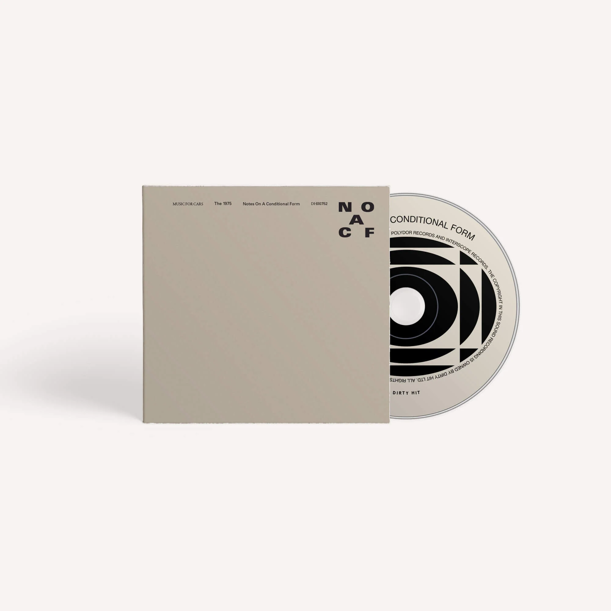 Notes On A Conditional Form (Digipack CD)