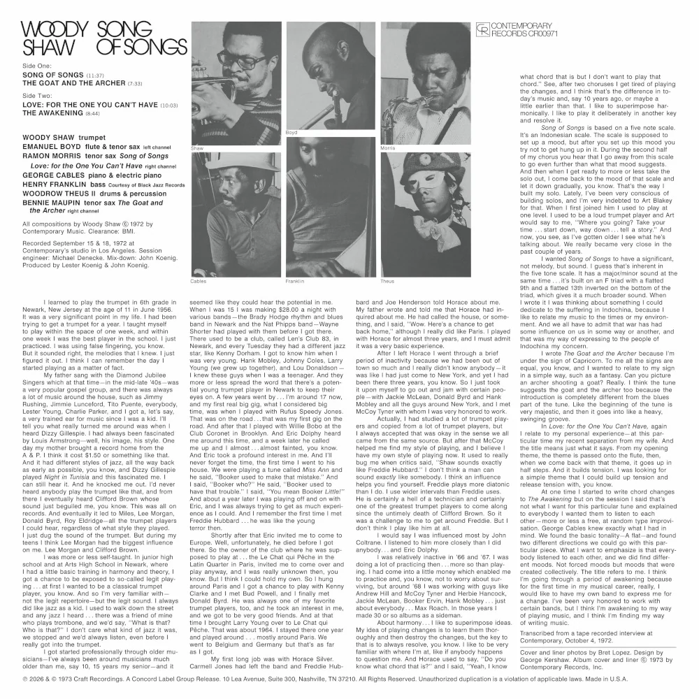 Song of Songs (Jazz Dispensary Top Shelf Series) - Image 4