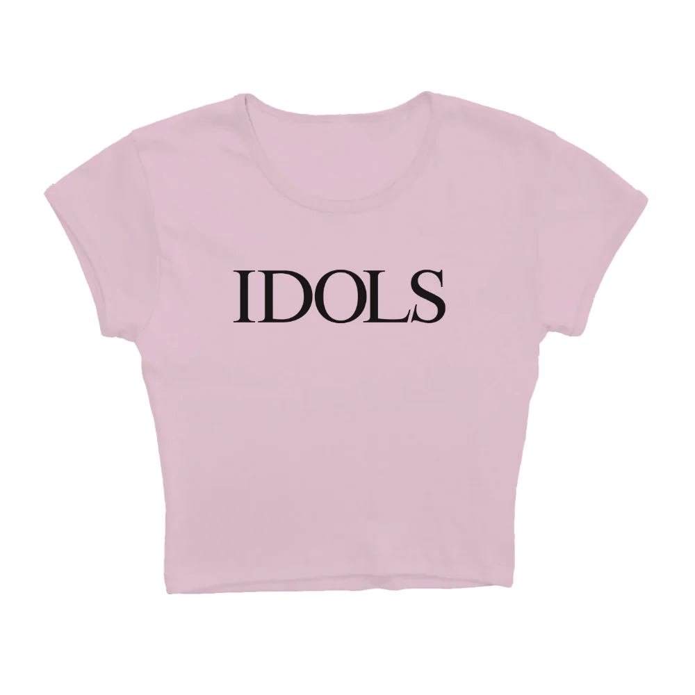 IDOLS WEEP PINK BABY T-SHIRT