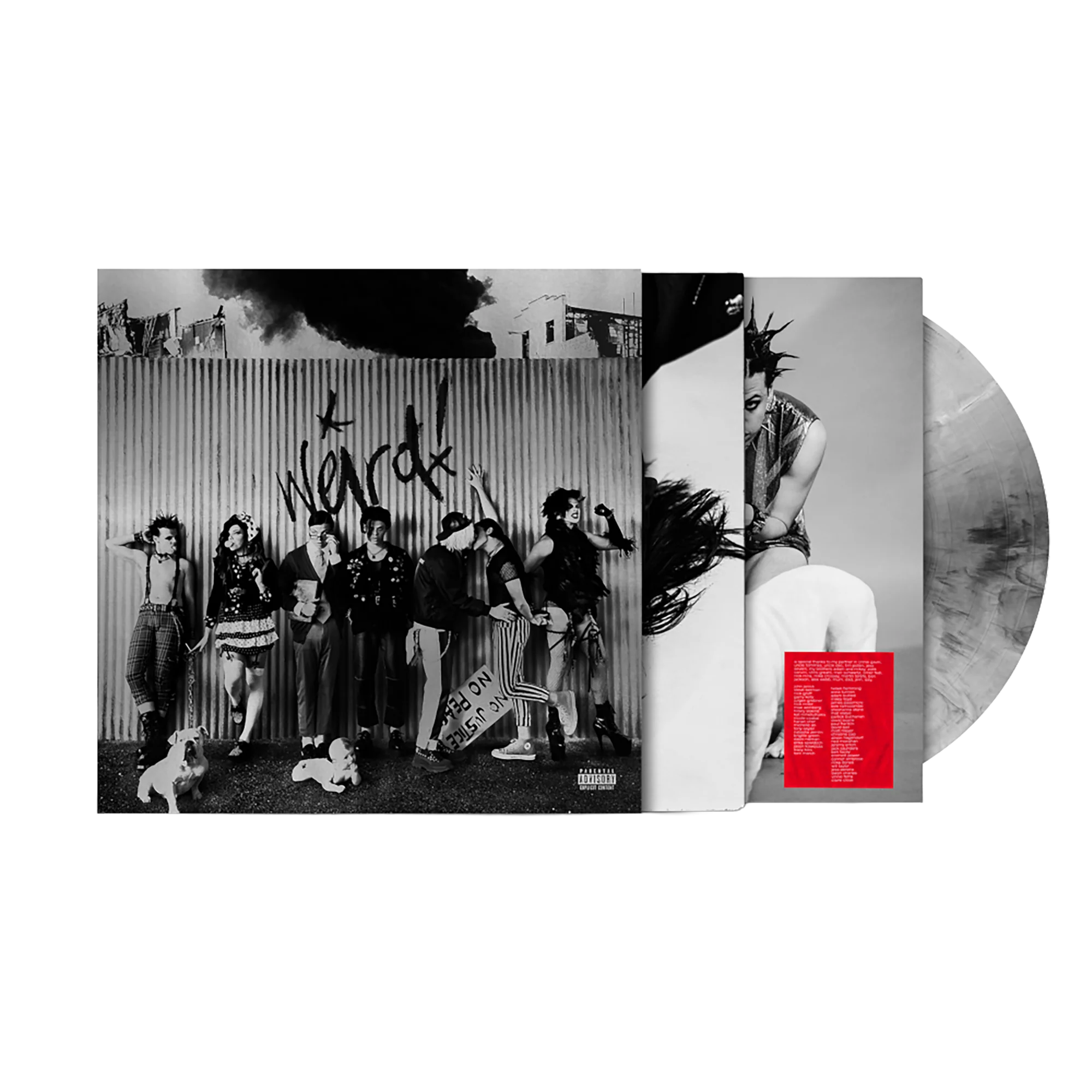 Weird! 5 Year Anniversary Silver Marble Vinyl